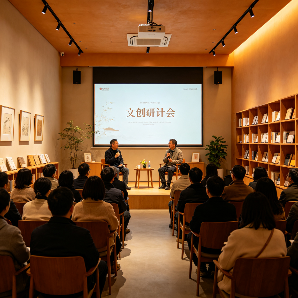 文创沙龙活动现场
