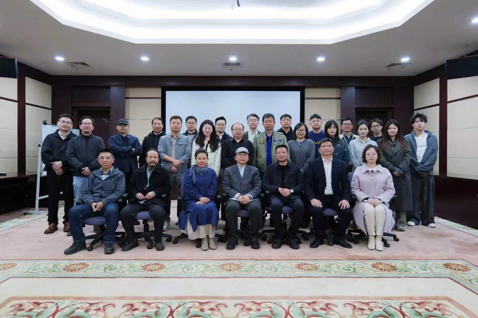 AI在数字非遗保护中的应用专题研讨会合影