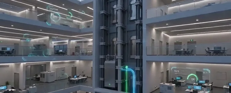 智慧楼宇数字孪生视频画面
